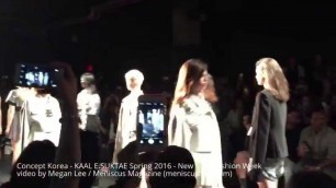 'Concept Korea - KAAL E.SUKTAE Spring 2016 - New York Fashion Week #NYFW - Meniscus Magazine'