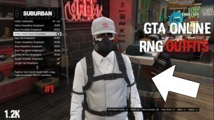 'Easy & simple \"Run & Gun outfits! (GTA 5 ONLINE)'