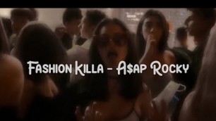 'fashion killa - a$ap rocky ( slowed + reverb + 8d )'