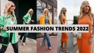 'Top Summer Fashion Trends of 2022 | Fashion Over 40'
