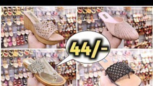 'Fancy Chappal and Jutti, Sandel | Wholesale | Starting at 44/-Rs | Aamir Vlogs Tv'