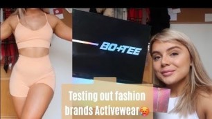 Bo and Tee who? | Oh Polly | Testing Out A Fashion Brands Activewear | Booty By El