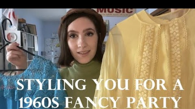 '{ASMR} Styling You For a 1960\'s Party Roleplay'