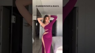 'FashionNova try on haul ✨ FashionNova HAUL #shorts'