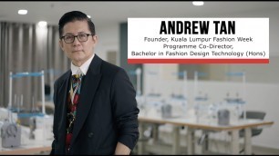 'Bachelor of Fashion Design Technology (Hons) by Taylor\'s Design School'