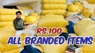 'All Branded Clothes Rs.100 only export surplus Sale Winter Collection  Mens ,Ladies, Kids'