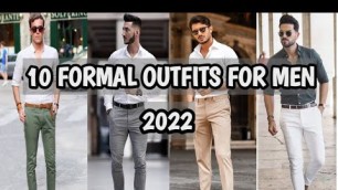 'Top 10 Formal Clothing Ideas For Men 2022 | Mens Fashion | Dressing Sense For Men | Formal Dress'