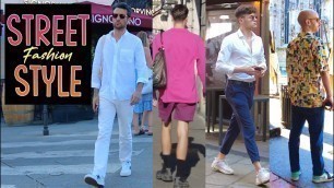 'Mens Street Fashion Compilation, WHAT ARE PEOPLE WEARING IN ITALY?'