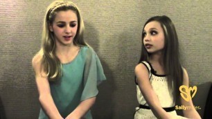 'Chloe & Maddie of Dance Moms Share their Personal Style Exclusively with Sally Miller'