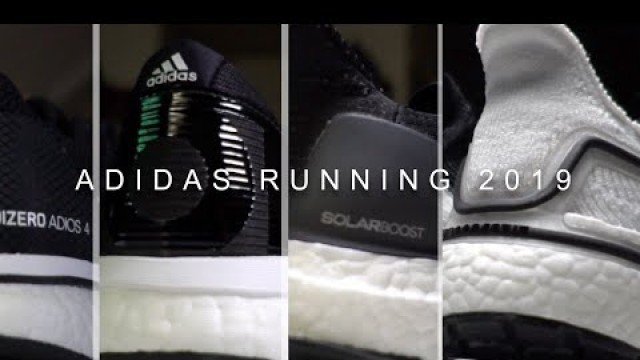 'Adidas Running Shoes 2019 - Adios 4, Boston 8, SolarBoost 19, UltraBoost 19'