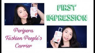 'Vlog 28: [FIRST IMPRESSION] THỬ PERIPERA FASHION PEOPLE\'S CARRIER ♡ ThuyInSeoul'