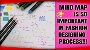 'How to start mind mapping - for a fashion design project'
