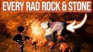 'Grounded: Every Rad Rock of Fashion and Rad Stone of Toughness Location So Far'