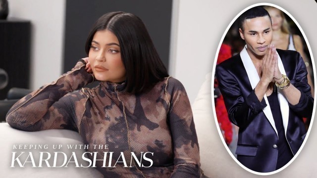 'Kylie Jenner Gets Ready For Her Big Balmain Fashion Week Collab | KUWTK | E!'