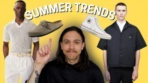 'Summer Fashion Trends Worth FOLLOWING in 2022 | Mens Style Essentials'