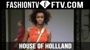 'House of Holland Spring 2016 Collection London Fashion Week | LFW | FTV.com'