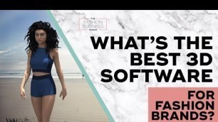 'Best 3d Fashion Design Software'