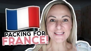 'Pack with Me & Clara For France | French Girl Style | Christi Lukasiak from Dance Moms'