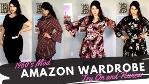 'Amazon Wardrobe Try On and Review: 1960\'s Mod Style'
