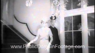 'Hat Fashions for the 1960\'s Newsreel PublicDomainFootage.com'