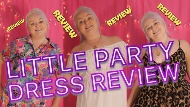 'Little Party Dress Haul Review- Australian Clothing Brand -Try On'