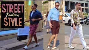 'STREET STYLE in ITALY, Mens Fashion Compilation, #vouge #vougeitalia #streetstyle'