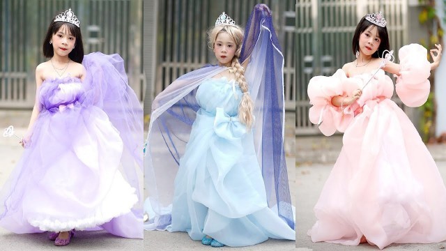 'TikTok Thời Trang Con Nhà Nghèo #65 | Fashion Design Pinnacle | Frozen Princess Elsa In Real Life'