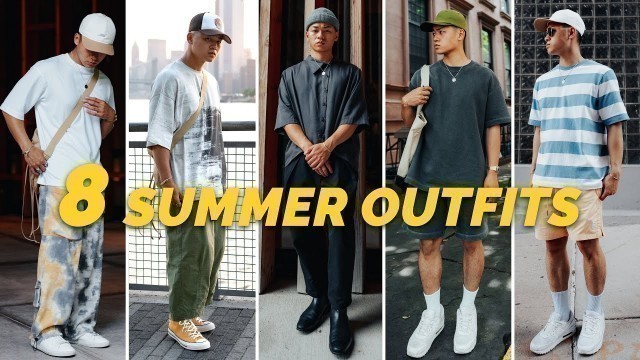 '8 SUMMER OUTFIT IDEAS | Summer Lookbook (Minimal, Streetwear, Casual)'