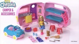 'Club chelsea Doll -  Camper and accessories | Barbie club chelsea doll'