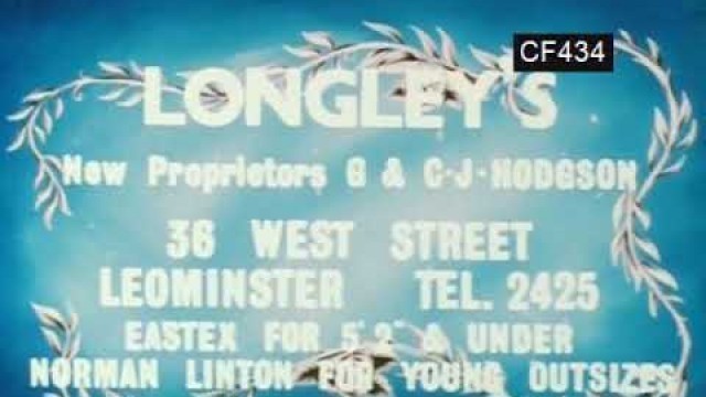 'Longley\'s - Fashion (1960\'s, Cinema, UK)'