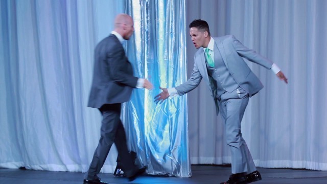 'Grooving Grooms at the Bridal Spectacular Fashion Show Las Vegas'