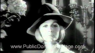 'Germany Fall Hat Fashions 1960\'s Newsreel PublicDomainFootage.com'