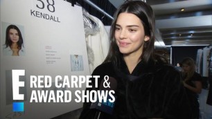 Kendall Jenner Didn't Know Pete Davidson Was Walking in Fashion Show | E! Red Carpet & Award Shows