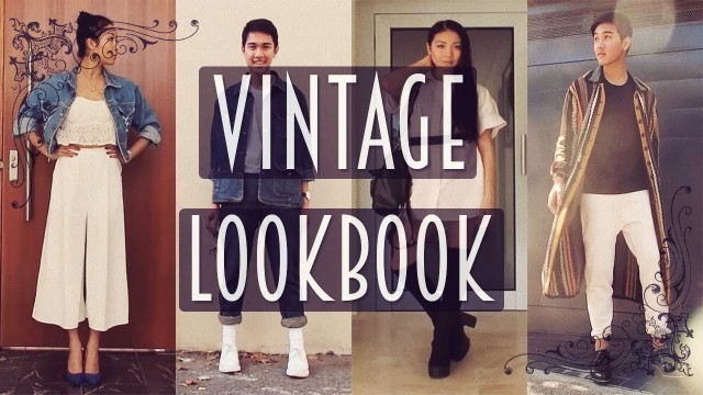'Vintage Lookbook // Women\'s and Men\'s Fashion'