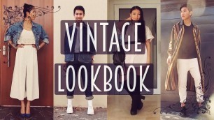 'Vintage Lookbook // Women\'s and Men\'s Fashion'