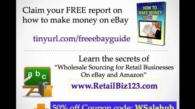 'What is \"Broker\" Wholesale, Retail definition series ebay, Amazon'