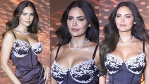 'Sexy And Sultry Esha Gupta Walked The Ramp For Wacoal Lingerie Fashion Brand 