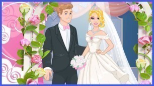 'Barbie Wedding Dress Design game | Barbie dress up game | Barbie games for girls'