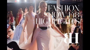 'Bao Han Style | Fashion Show  Fall 2018 | Highlights'