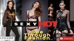 'BEST of See Through Collection #sexy #hot LINGERIE FASHION HUB #透明な女性の下着 #big #sexy #hot #美女 #viral'