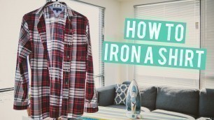 'How to Properly Iron a Shirt | Men\'s Fashion & Style (Giveaway Winner Announcement!)'