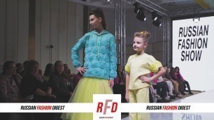 'Показ Podium kids. Russian fashion show (Москва). Съемка канала Russian Fashion Digest'