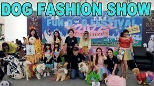 'DOG FASHION SHOW - FUN DOG FESTIVAL 2022'