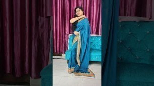 'Cotton silk saree #fashion #shorts #viralshorts'