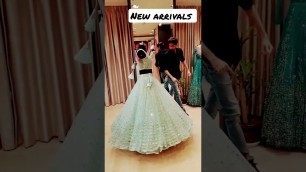 '#lehenga #saree #fashion  #lehengacholi #ethnicwear #wedding #bridallehenga #lehengalove'