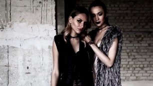 'Girl Model Russian Fashion Defile'