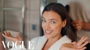 'Irina Shayk Gets Ready for Milan Fashion Week | Vogue India'