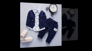 'Latest Stylish 3 Year Baby Boy Modern Outfits Party Wear Dress Collection'