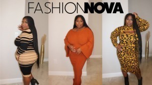 'Fall/Winter Outfits Try On Haul | Fashion Nova'