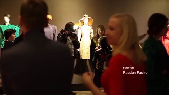 'Russian fashion exhibition'